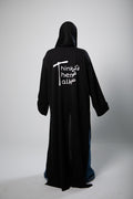 Basic Abbaya- Think Then Talk- White Font
