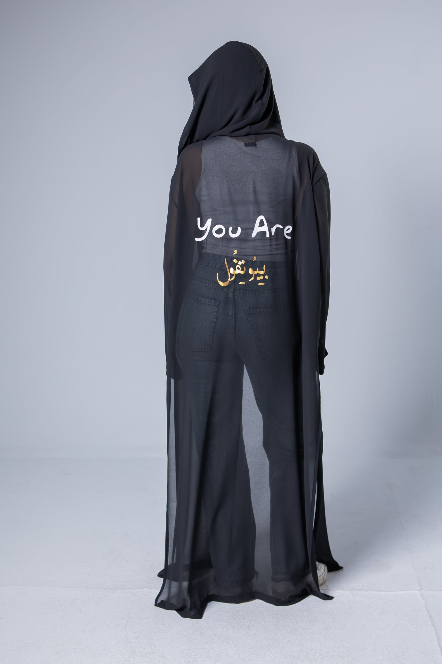 Sheer Black- You are Beautiful